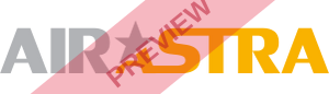 Air Astra Rectangular logo