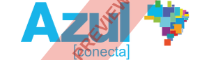 Azul Conecta Rectangular logo