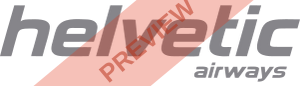 Helvetic Airways Rectangular logo
