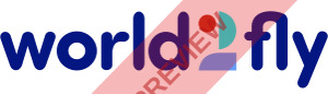 World2Fly Rectangular logo