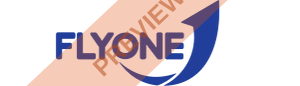 FLYONE Armenia Rectangular logo