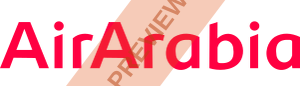 Air Arabia Abu Dhabi Rectangular logo
