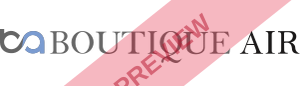 Boutique Air Rectangular logo