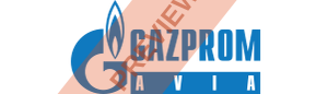 Gazpromavia Rectangular logo
