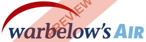 Warbelows Air Rectangular logo
