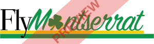 FlyMontserrat Rectangular logo