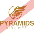 Pyramids Airlines Square logo