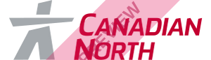 Canadian North Rectangular logo