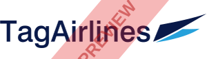 TAG Airlines Rectangular logo
