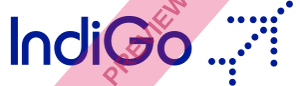 IndiGo Rectangular logo
