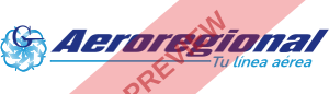 Aeroregional Rectangular logo