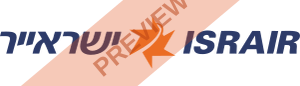 Israir Airlines Rectangular logo