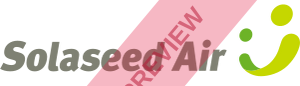 Solaseed Air Rectangular logo