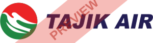 Tajik Air Rectangular logo