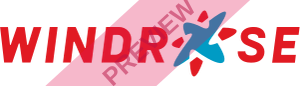 Windrose Airlines Rectangular logo