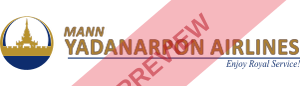Mann Yadanarpon Airlines Rectangular logo