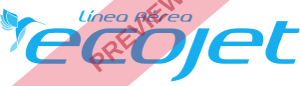 EcoJet Rectangular logo