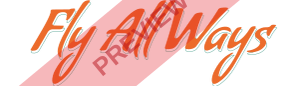 Fly All Ways Rectangular logo