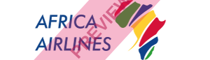 Africa Airlines (Congo) Rectangular logo
