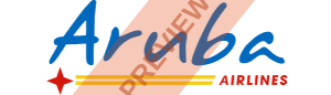 Aruba Airlines Rectangular logo