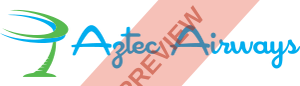 Aztec Airways Rectangular logo