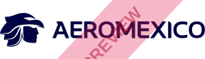 Aeromexico Rectangular logo