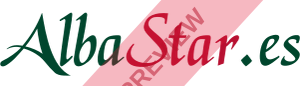 AlbaStar Rectangular logo