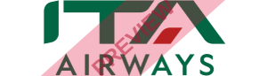 ITA - Italia Trasporto Aereo Rectangular logo