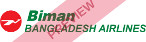 Biman Bangladesh Airlines Rectangular logo