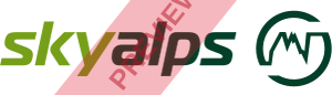 SkyAlps Rectangular logo