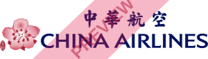 China Airlines Rectangular logo