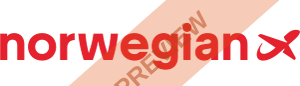 Norwegian Air Sweden Rectangular logo