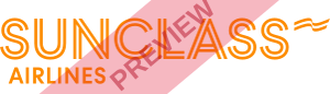 Sunclass Airlines Rectangular logo