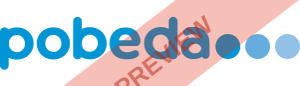Pobeda Rectangular logo