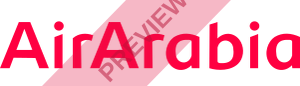 Air Arabia Egypt Rectangular logo