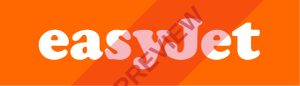 easyJet Rectangular logo