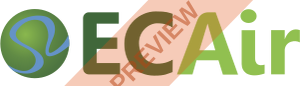 ECAir - Equatorial Congo Airlines Rectangular logo