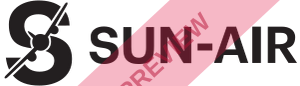 Sun-Air Rectangular logo