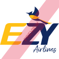 Ezy Airlines Square logo