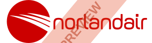 Norlandair Rectangular logo