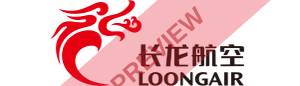 Loong Air Rectangular logo
