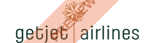 GetJet Airlines Rectangular logo
