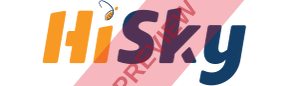 HiSky Europe Rectangular logo