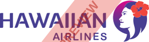 Hawaiian Airlines Rectangular logo