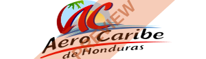 Aero Caribe de Honduras Rectangular logo