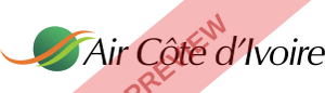 Air Cote D'Ivoire Rectangular logo