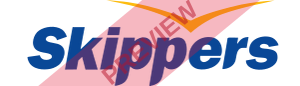 Skippers Aviation Rectangular logo
