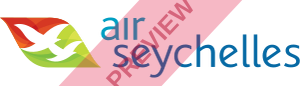 Air Seychelles Rectangular logo
