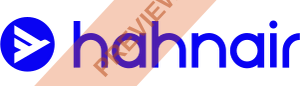 Hahn Air Rectangular logo