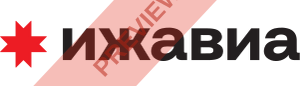 Izhavia Rectangular logo